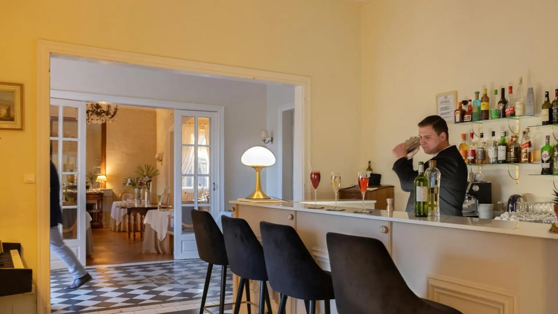 Logis Hotel Restaurant Chateau Bellevue Cazaubon France